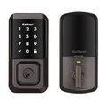 Kwikset Touchscreen Wi-Fi Enabled Smart Lock, Keyless Key, AAA Grade, Zinc, Venetian Bronze 939 WIFI TSCR 11P